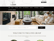 Tablet Screenshot of lowegroupchicago.com